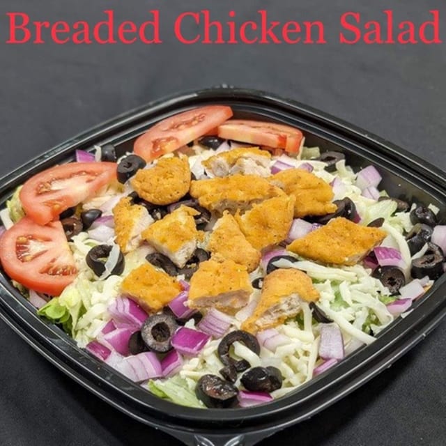 Breaded Chicken Salad.