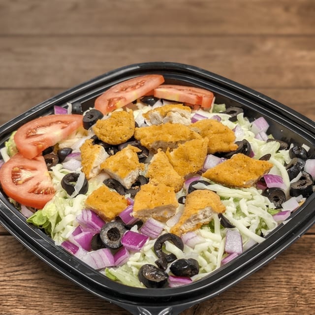 Breaded Chicken Salad.